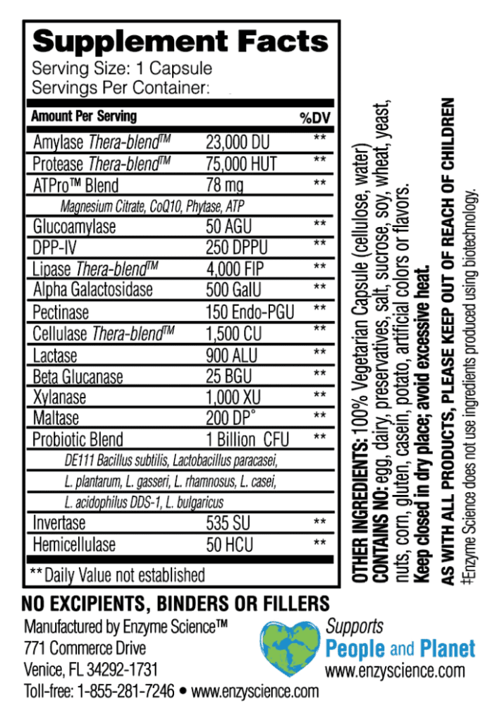 Critical Digestion Digestive Enzymes, Highest Potency The Nutrition Supplement Dietitian