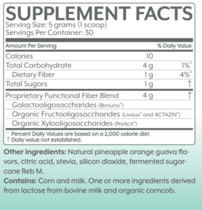 Megapre powder supplement facts