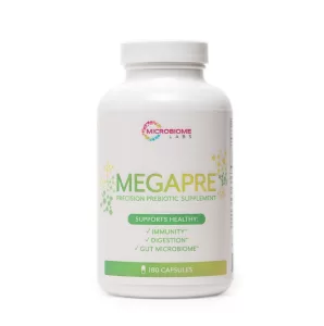 Megaprebiotic capsules bottle