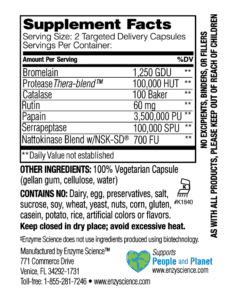 Myomend supplement facts