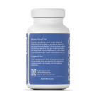 Back of bottle of bodybio calcium magnesium butyrate 100 capsule supplement.