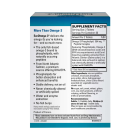 Back of box of euromedica euromega-3.