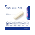 Capsule of pure encapsulations ala. Logos for dietary guidelines, information included in text on this page.