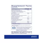 Supplement facts label for pure encapsulations dim detox supplement
