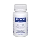 Bottle of pure encapsulations p5p 50 supplement on a white background