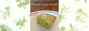 Matcha loaf bread