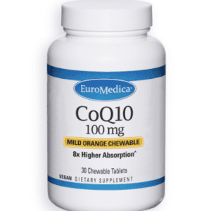 EuroMedica CoQ10 100 mg, Chewable