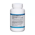 Back of bottle of euromedica sinutol extra strength supplement on a white background