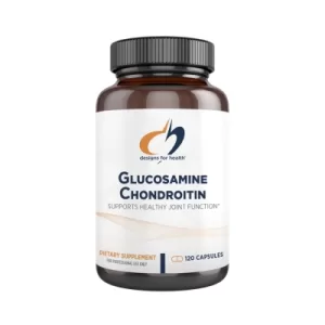 Bottle of designs for health glucosamine chondroitin 120 capsules