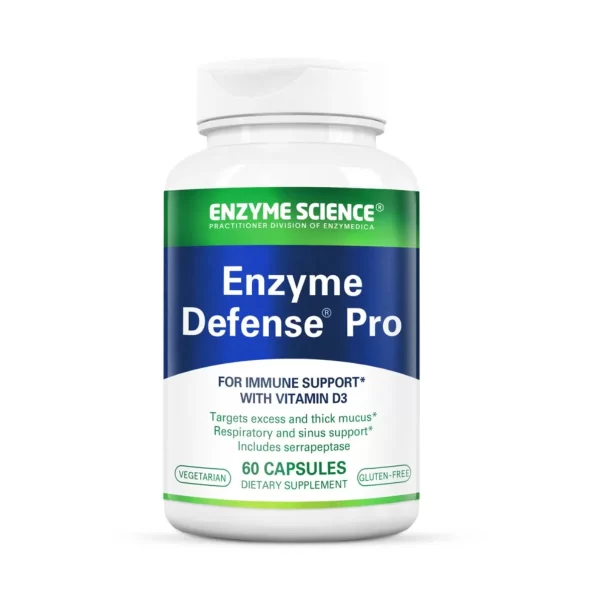 Bottle of Enzyme Defense Pro for immune support