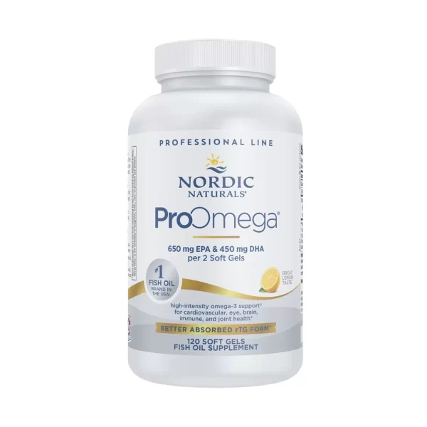 Nordic Naturals Fish Oil - ProOmega 1000 Omega-3's