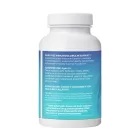 Back of bottle of microbiome labs mega igg2000 capsules on a white background