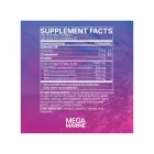 Supplement facts label for microbiome labs mega marine supplement