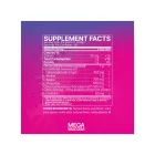 Supplement facts label for microbiome labs megamucosa powder supplement