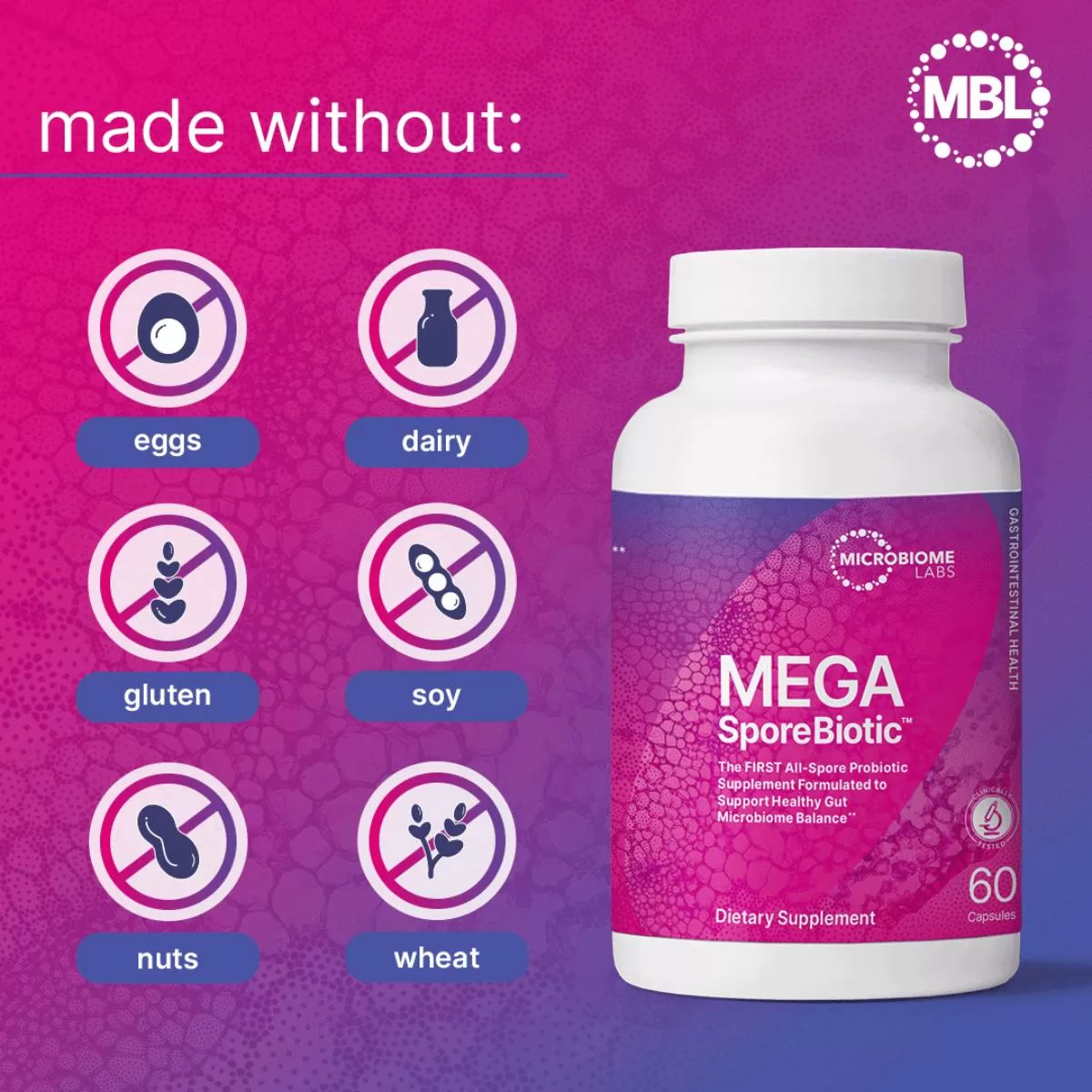 MegaSporeBiotic: Spore-Based Probiotic - The Nutrition Supplement