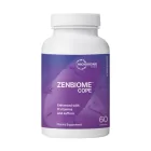 Bottle of microbiome labs zenbiome cope on a white background