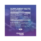 Supplement facts label for microbiome labs zenbiome sleep